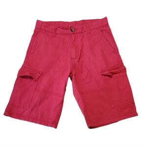 U.S. Polo Assn. Red Cargo Shorts for Youth
